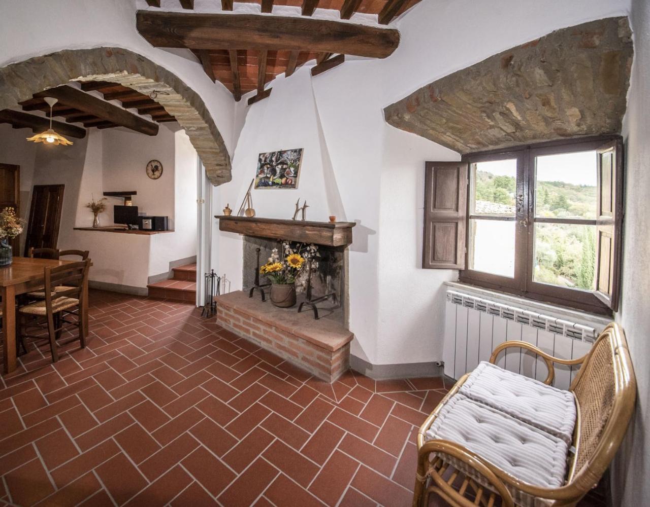 Апартаменты Casa Selvolini - Volpaia Рада ин Шанти Экстерьер фото